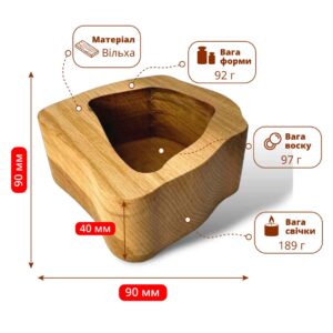 Форма-Кашпо, Дерево Вільха F-38, Fastisi Wooden