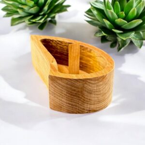 DIY-17-02 Крапля 2, дерево Вільха (Набір для створення арома свічки самостійно) Fastisi Aroma Wooden Candles